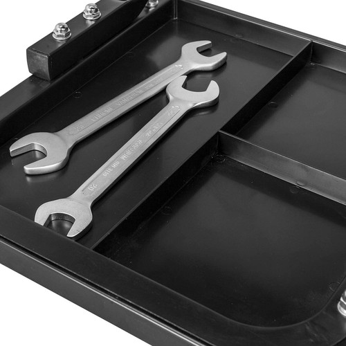Torin Shop Seat for Padded Mechanic Stool, Tool Tray Storage, Black - Bild 6 von 9