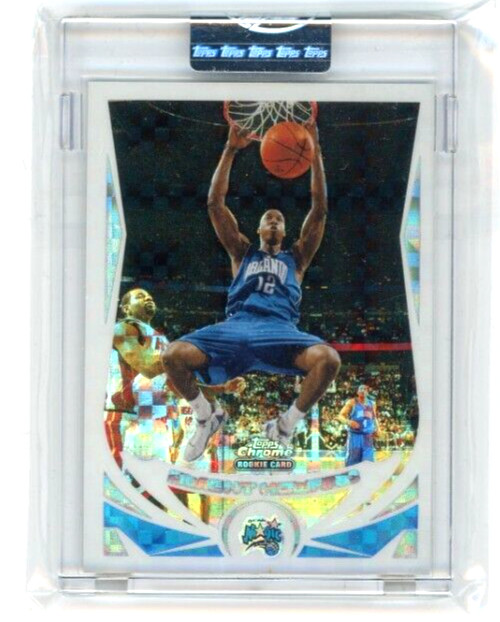 2004-05 Topps Chrome Rookie Xfractor #166 Dwight Howard No 25 of 110