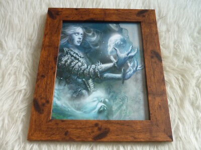 10x8 gerahmter Originaldruck Nerd Block Court of the Dead Horror Sammlung #30