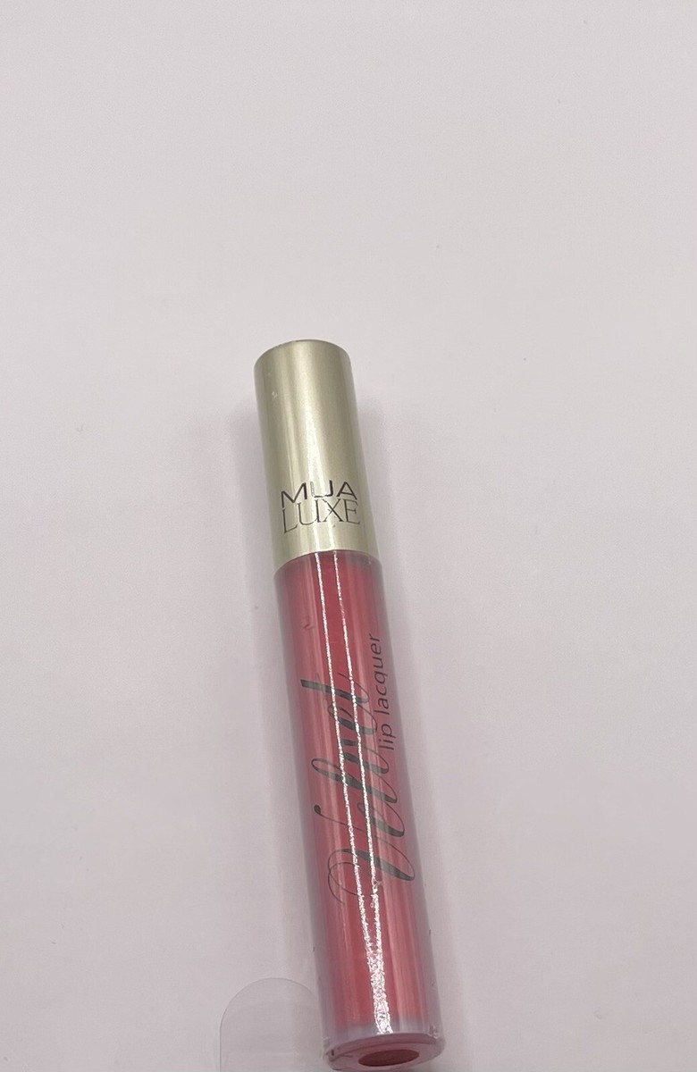 MUA Luxe Velvet Lip Lacquer Long Wear Matte Liquid Lipstick Shade -Zest 4B