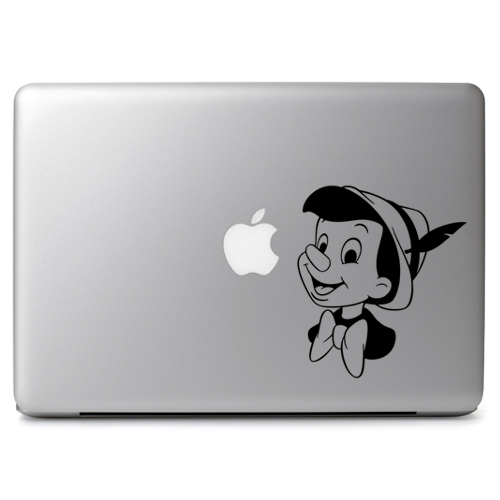 Pinocchio Decorative Sticker for Home Wall Car Wondow Door Macbook Laptop Decor - Picture 3 of 6