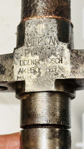 AMERICAN BOSCH Vintage Diesel Fuel INJECTOR AKE50S55 Cast Iron - Picture 12 of 16