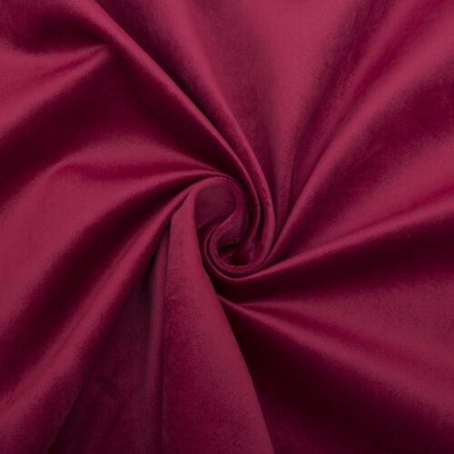 LUXURY VELVET FIRE RETARDANT PLUSH SOFT CUSHION UPHOLSTERY FABRIC 145CM WIDTH - Picture 17 of 66