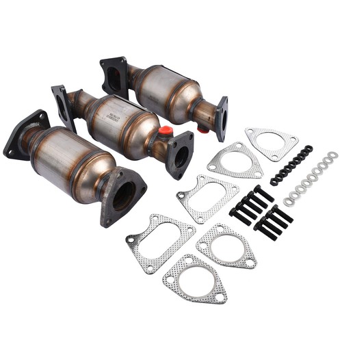 Catalytic Converter For 2005 2006 2007 2008 Honda Pilot Bank 1.2 & Rear 3.5L - Picture 5 of 12