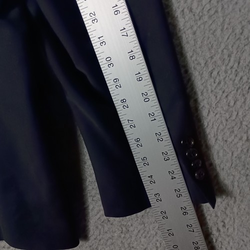 Todd Snyder NY Blazer Men 48R Blue Mayfair Fit Wool Blend 2 Button Front Career - Picture 19 of 21