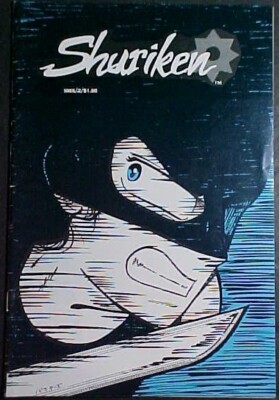 SHURIKEN #2! VG 1985 VICTORY PRODUCTIONS