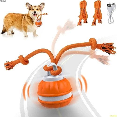 Peppy Pet Ball Interactive Dog Toys Moving Dog Ball Rolling Ball Squeaky DogBall - Picture 27 of 38