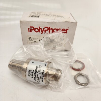 PolyPhaser LSXL 1.8-3.8/4.2-6.0 GHz Bulkhead Mt Coax Protector w/N ...