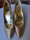 christian dior Souliers Size7.5 Fabric Upper In Nude Colour With Shimmer