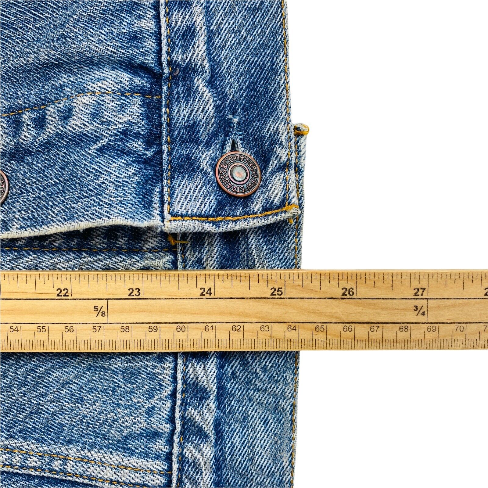 Levi's 70503 Dark Blue Vintage Denim Jeans Jacket Size XL | eBay