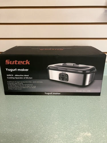 Ultimate Probiotic Yogurt Maker with Adjustable Temp & Time Control, *SHIP FREE*