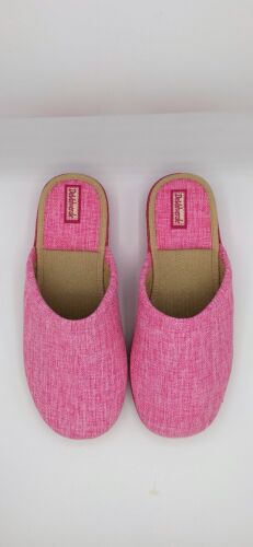 DeValverde Ladies Scuff 9198 Fuxia & Marino - Picture 10 of 11