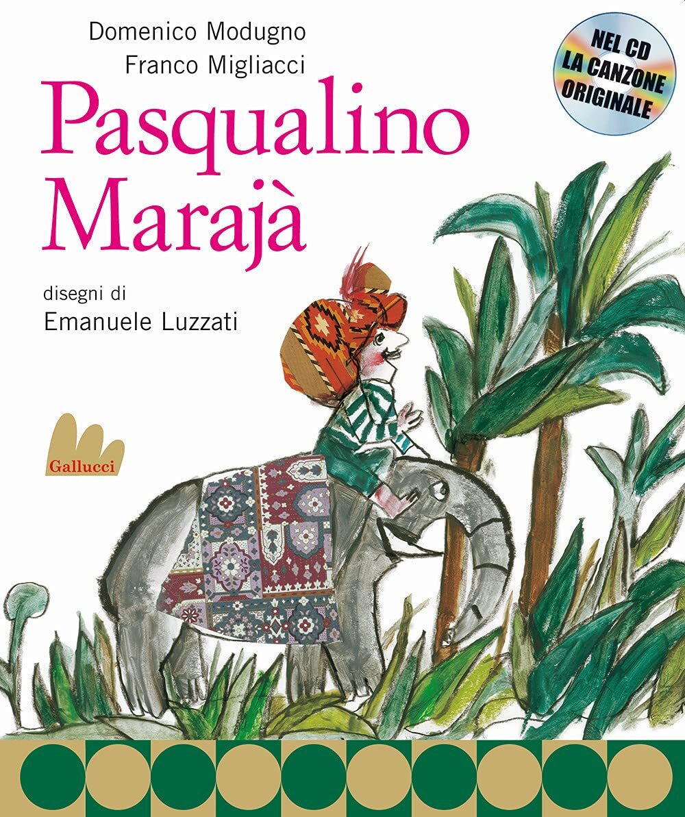 Pasqualino Marajà. Nuova ediz. Con CD Audio [Board book] Modugno, Domenico; Migl