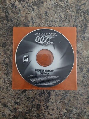 James Bond 007 Nightfire 2002 Exclusive Video Game Demo PC Electronic Arts