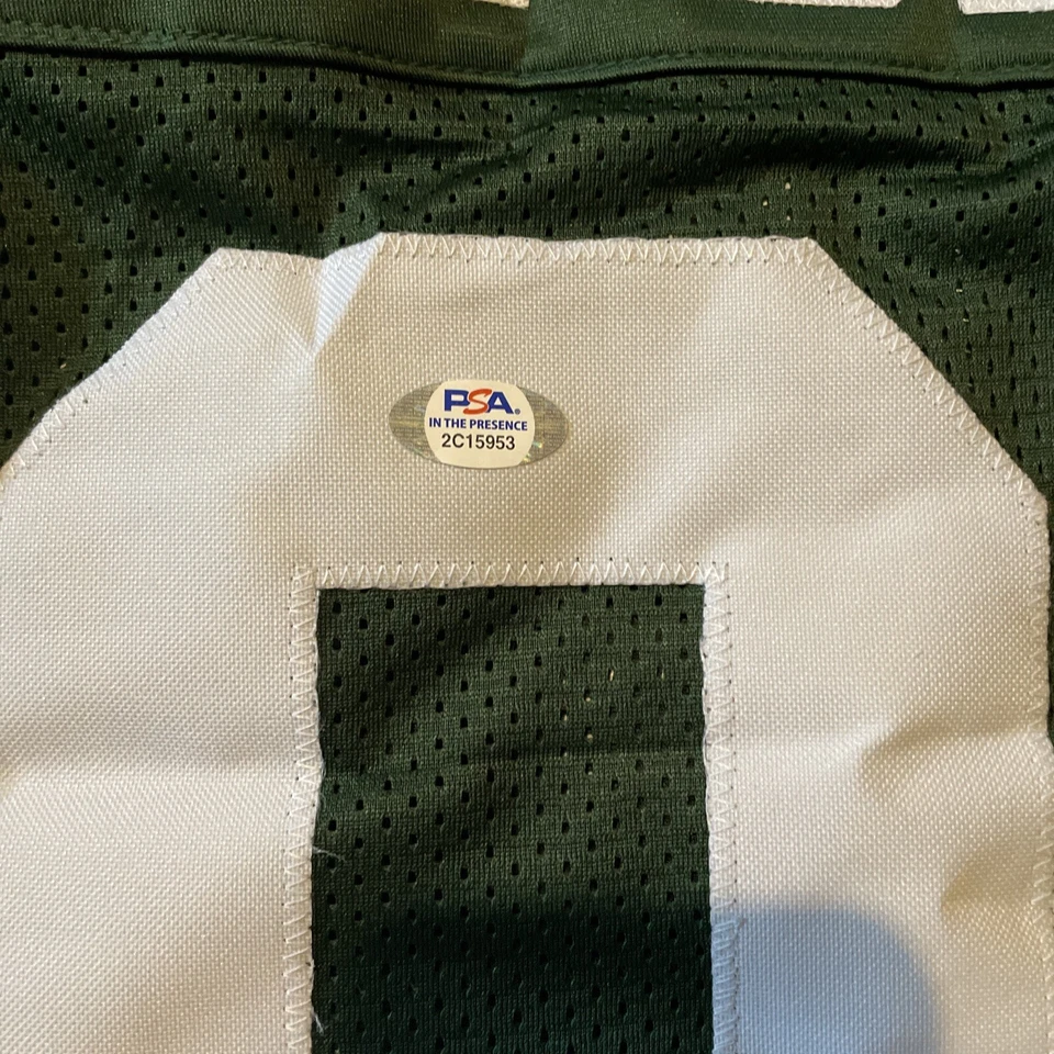 莫滕·安德森 #8 1981 全美国米其根州签名定制球衣 XL PSA — 第 3/4 张图片