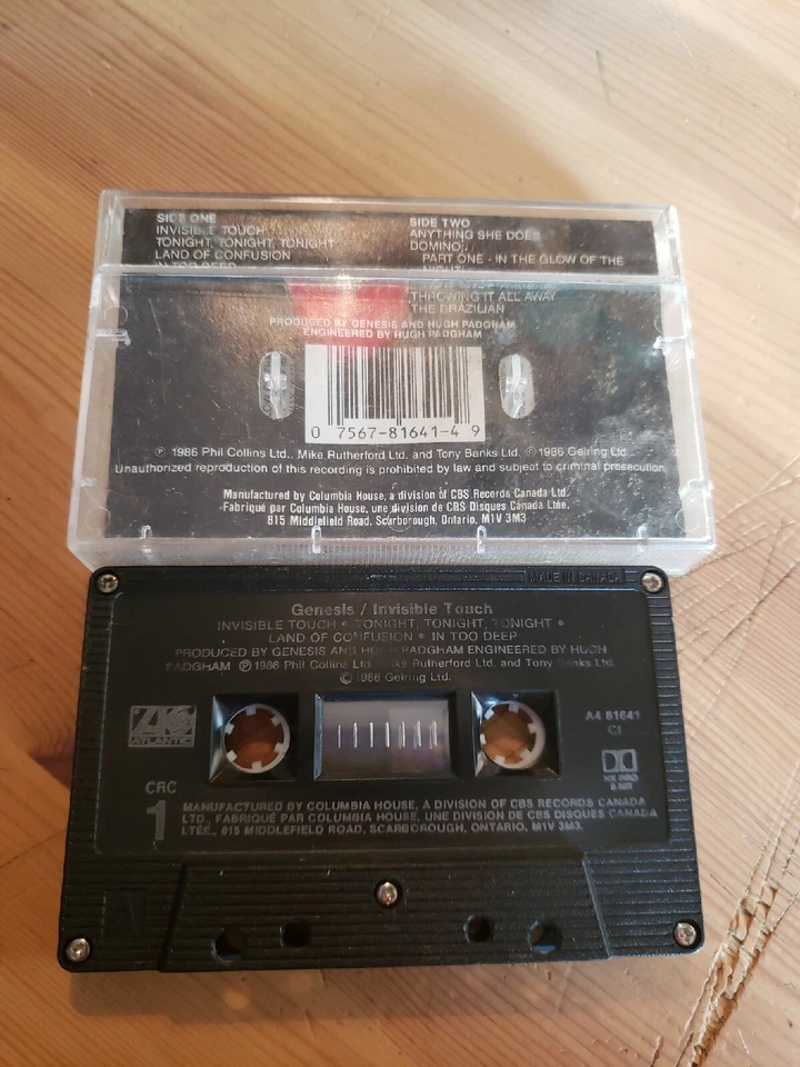 GENESIS - INVISIBLE TOUCH  - Image 2 of 2