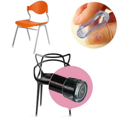 Rubber Table Chair leg Cap Cover Protector Transparent Furniture Leg Feet Cover - Picture 4 of 7