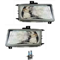 Scheinwerfer Set H4 FüR Seat Ibiza II 6K1 Cordoba 6K2 Inca 6K9 Inkl. Lampen