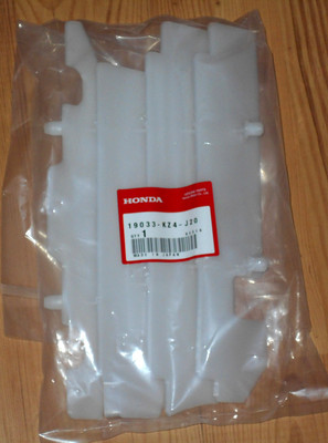 YAMAHA YZ250F WR250F YZ450F YZ450FX LEFT RADIATOR GRILL,GUARD,LOUVER,VENT,14-18