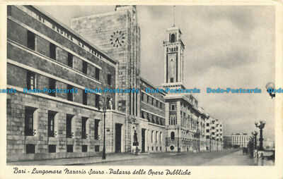 R635685 Bari. Lungomare Nazario Sauro Palazzo Opere Pubbliche. G.E.B. C
