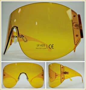 retro shield sunglasses
