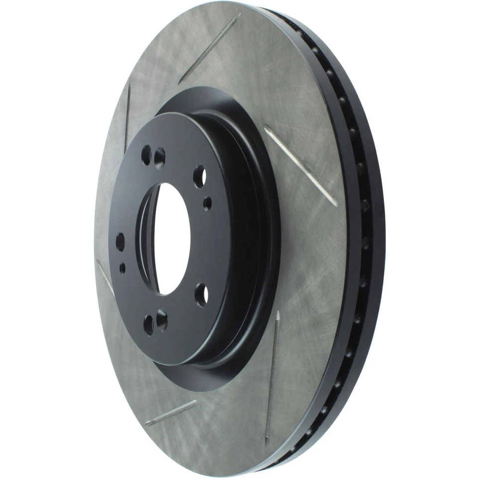 Front PAIR Stoptech Disc Brake Rotor for 2004-2009 Mitsubishi Galant (45695) - Image 4 of 4