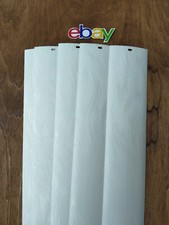 5 PC Vintage Hunter Douglas 3.5X64.5 Cream STUCCO Vertical Blinds Window Slats