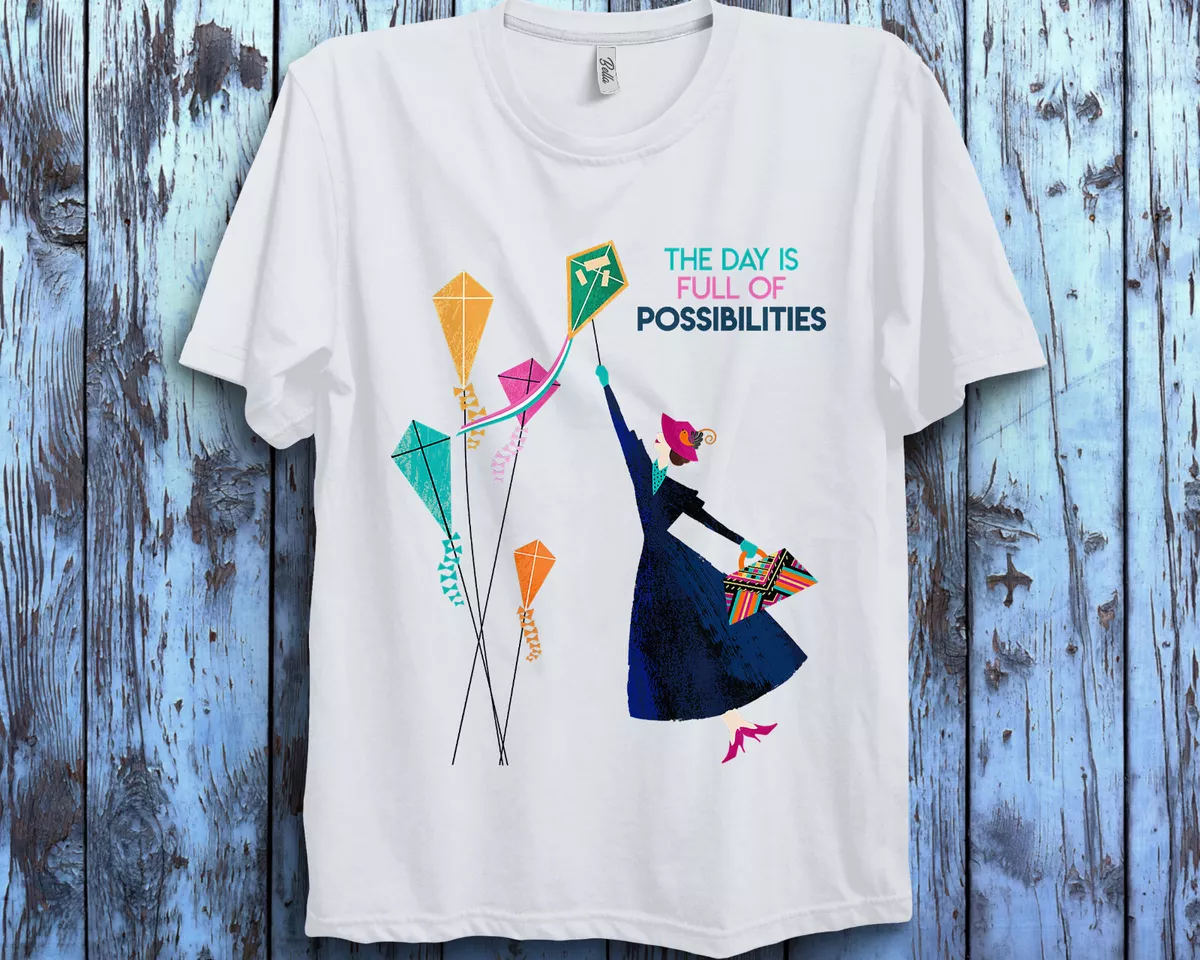 Disney Mary Poppins Full of Possibilities T Shirt Unisex Shirt Kid Tee 410127