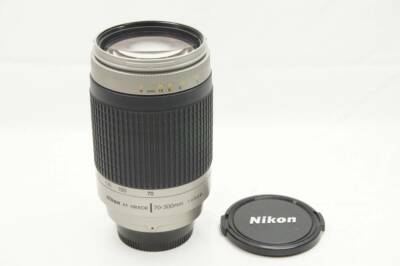 ★超美品★ ニコン AF 70-300mm F4-5.6 G #23016 N.Mint] Nikon AF NIKKOR 70-300mm F4-5.6G ZOOM Lens Silver F Mount