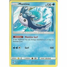 POKEMON CARD MANTINE 58/214 NO 226 KITE POKEMON TCG CCG