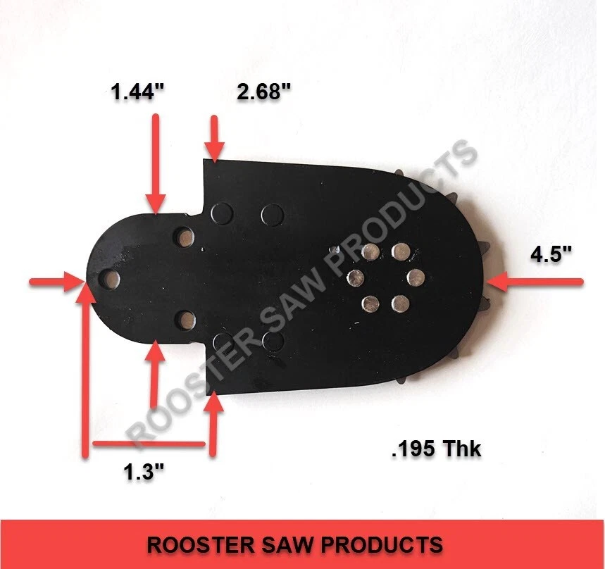 3/8 PITCH SPROCKET BAR TIP FITS STIHL REPLACES STIHL # 3003 650 2551 Foto 3 de 4