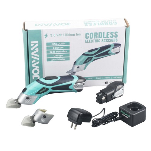 Cordless Electric Scissors for Cutting Fabric, Cardboard, Box Cutter, Carpet.... - Picture 3 of 9