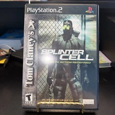 PS2 Splinter Cell: Stealth Action Redefined (PlayStation 2, 2003) Complete