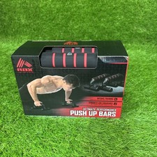 RBX Push-Up Bars with Cushioned Foam Grips and Non-Slip Base