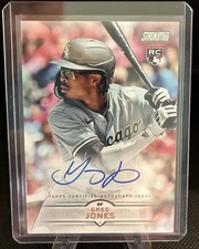 2025 Topps Stadium Club Greg Jones RC On-Card Auto #SCBA-GJ White Sox