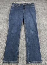 Lauren Ralph Lauren Jeans Womens 10 Blue Denim Straight Leg Stretch Casual