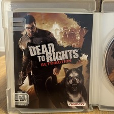 Dead to Rights: Retribution (Sony PlayStation 3, 2010) Mint Disc W/ Manual