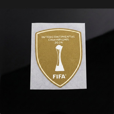 Intercontinental Champions 2024 Gold Patch FIFA Club World Cup Real Madrid Style