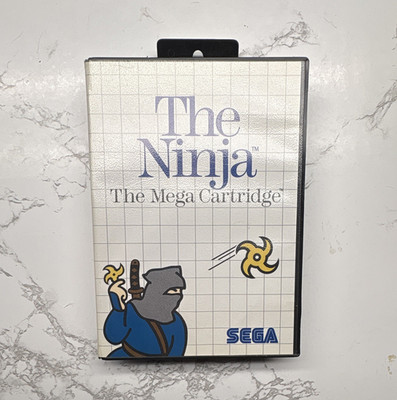 The Ninja Sega Master System Complete CIB - mint (US seller)