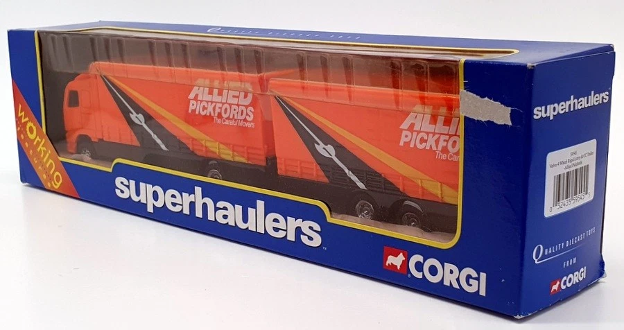 Corgi 1/64 Scale Diecast 59545 - Volvo 4W Rigid Lorry & Trailer Allied Pickfords - Image 2 of 2
