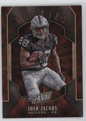 2019 Black Friday Rookies and Prospects Future Frames 3/99 Josh Jacobs RC 0mh4