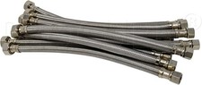 FIP Faucet Hose, Stainless Steel Braided Supply Line,