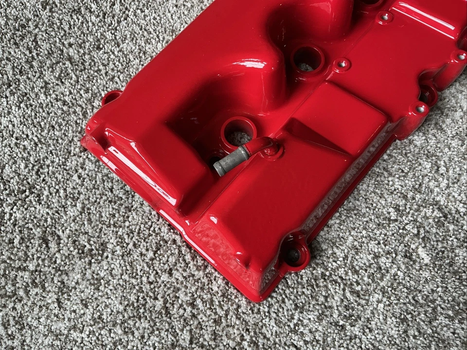 Dodge Plymouth 1995-1999 NEON DOHC 2,0 L cubierta de válvula roja recubierta de polvo Foto 2 de 4