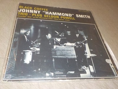 JOHNNY HAMMOND SMITH Black Coffee Rare Riverside Vinyl LP Record VG++ V685