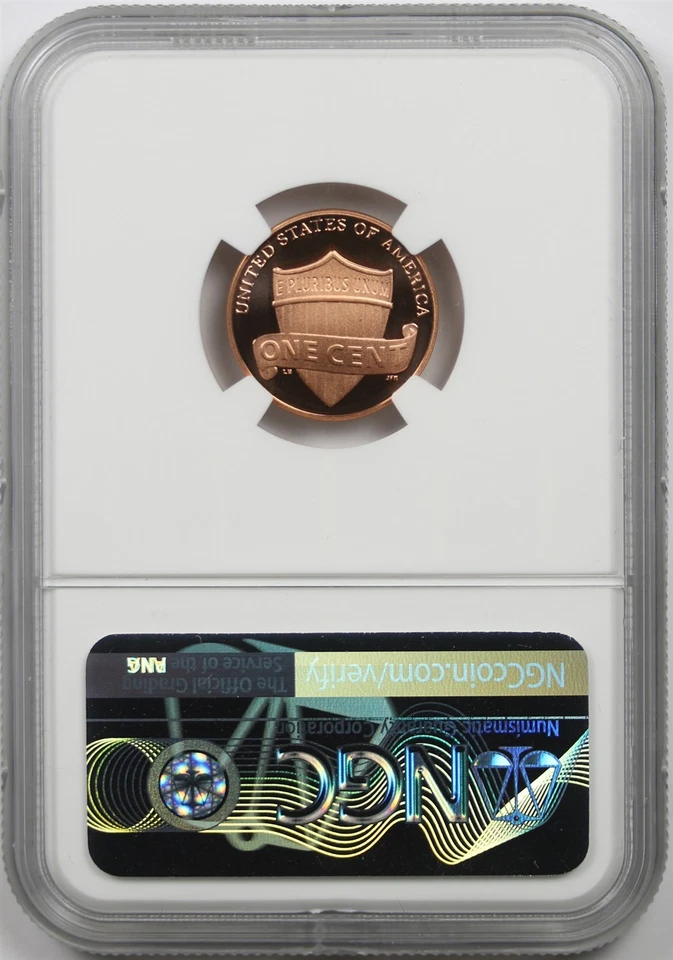 2019-W Lincoln Cent NGC PF 70 RD Ultra Cameo First "W" Mint Mark Cent - Image 2 of 4