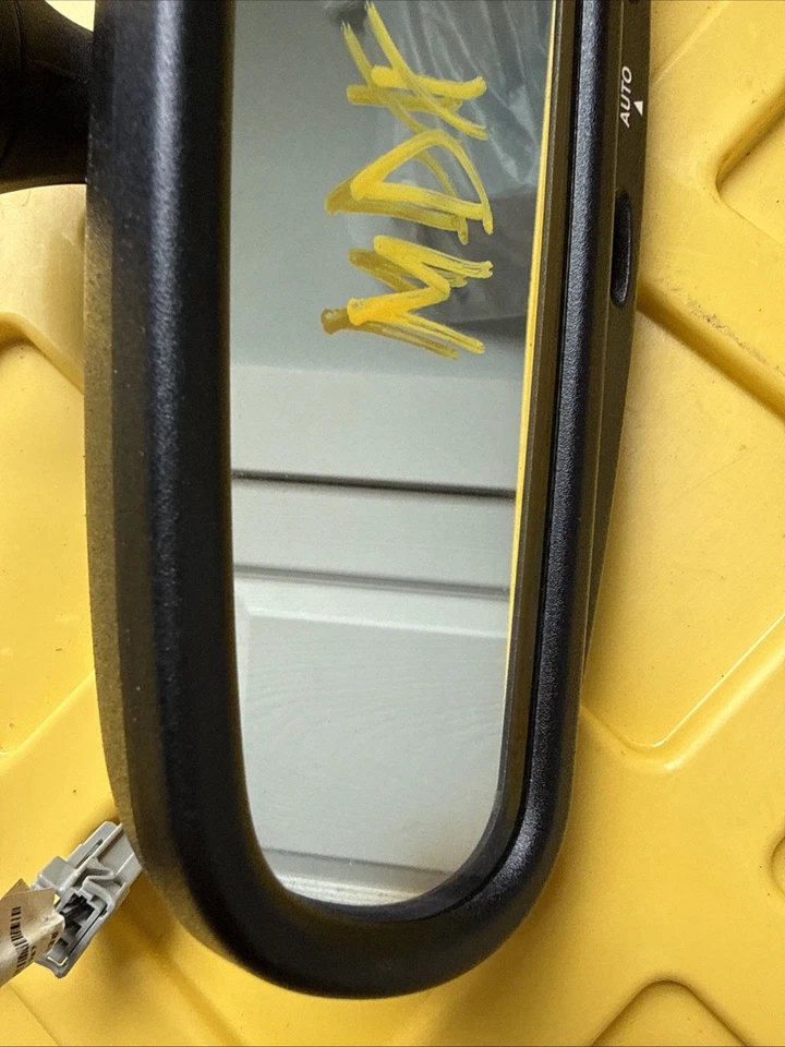 Espejo retrovisor interior Acura TL CL MDX 1999-2008 atenuación automática negro OEM Foto 2 de 4