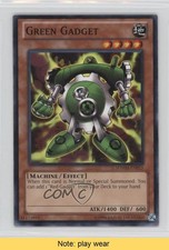 Green Gadget Unlimited YuGiOh Machina Mayhem Structure Deck #SDMM-EN015 READ 0g4