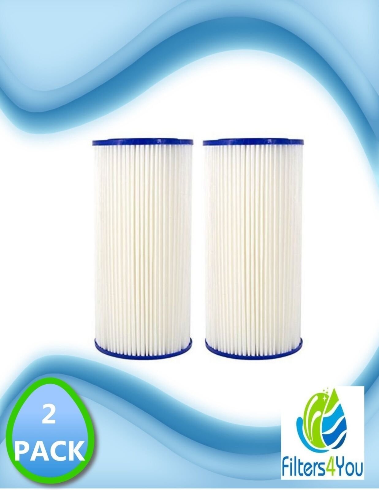 OmniFilter RS6 Compatible 10 x 4.5 Whole House Pleated Sedim
