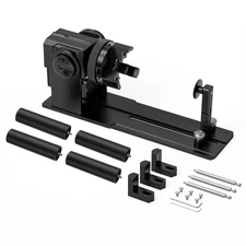 Used AtomStack R1 V2 Laser Engraver Rotary Chuck for A6 A12 A24/Ace Pro V2