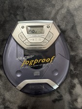 Philips Jogproof Portable CD Player 45 ESP Model AX5011/17 Tested Work Great Cnd
